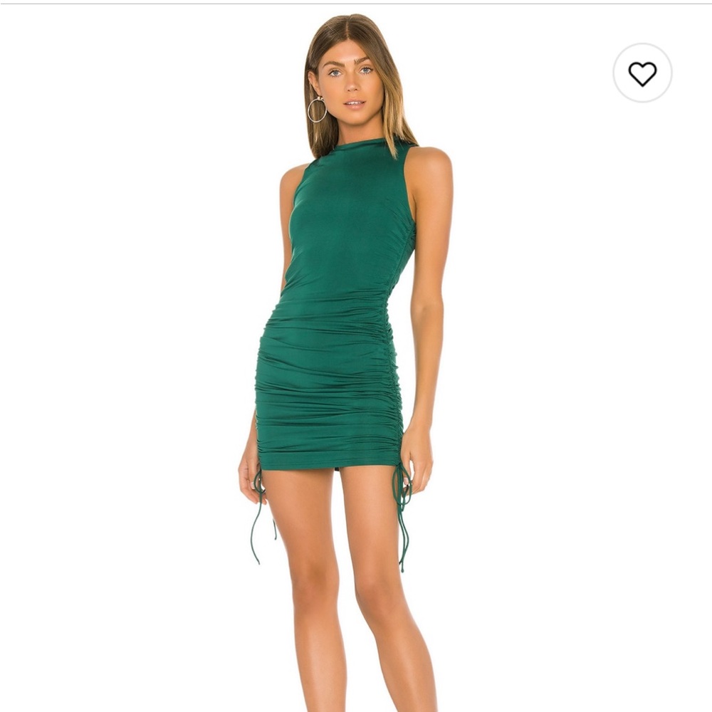 Cory Ruched Side Dress - Superdown